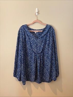 Marybelle Blue Blouse